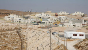 View of the Jewish settlement of Nokdim, in the West Bank. Oct. 24, 2017. Photo by Gershon Elinson/Flash90.