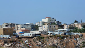 View of the Bedouin city of Rahat in southern Israel, on April 8, 2019. Photo by Moshe Shai/Flash90