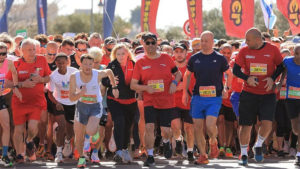 The start of the Jerusalem Marathon on March 17, 2023. Credit: Sportphotography.