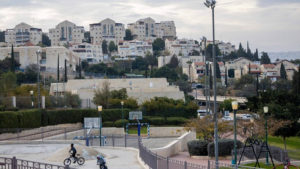 Homes in Ma'ale Adumim, Judea, Dec. 30, 2021. Photo by Yonatan Sindel/Flash90.