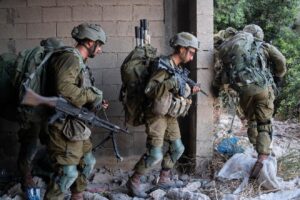 Israeli troops during counterterror activities in the Jenin and Tulkarem areas in northern Samaria, August 2024. Credit: IDF