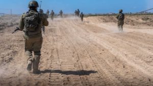Israeli soldiers during Gaza ground operations, March 19, 2024. Credit: IDF.